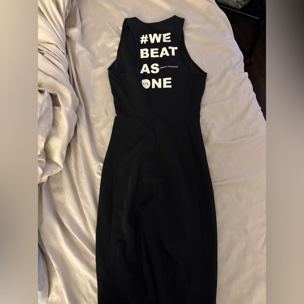 Armani Exchange Black jumpsuit like new